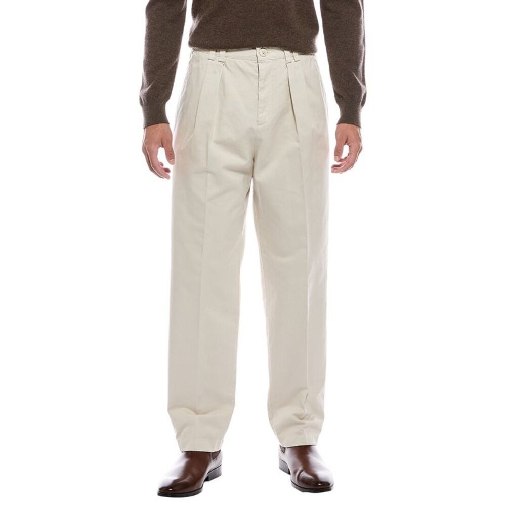 Brunello Cucinelli Mens  Pleated Pant